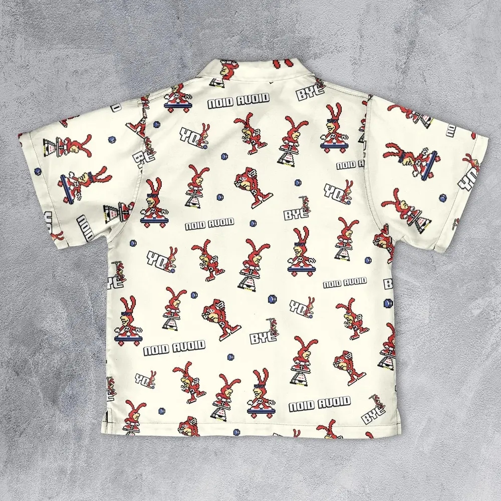 Avoid The Noid Yo Noid Youth Hawaiian Shirt - 2
