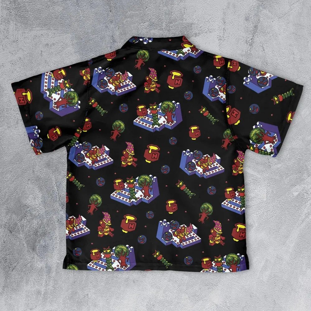 Bentley Bear Crystal Castles Youth Hawaiian Shirt - 2