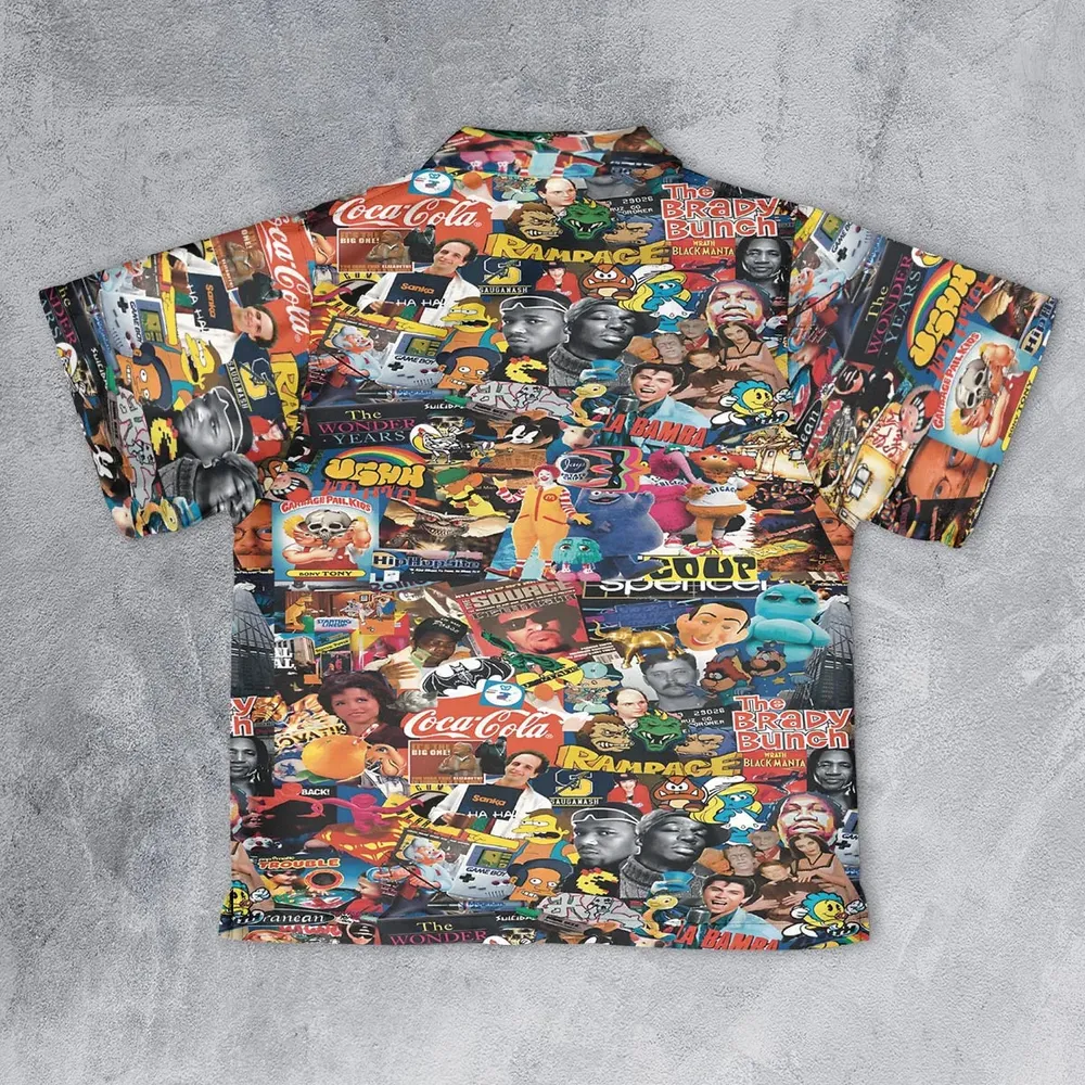 POP Culture Youth Hawaiian Shirt - 2
