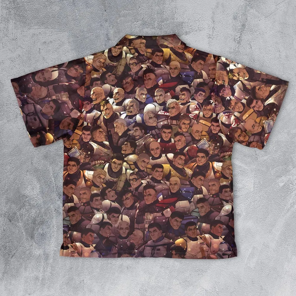 Clones-only Star Wars Youth Hawaiian Shirt - 2