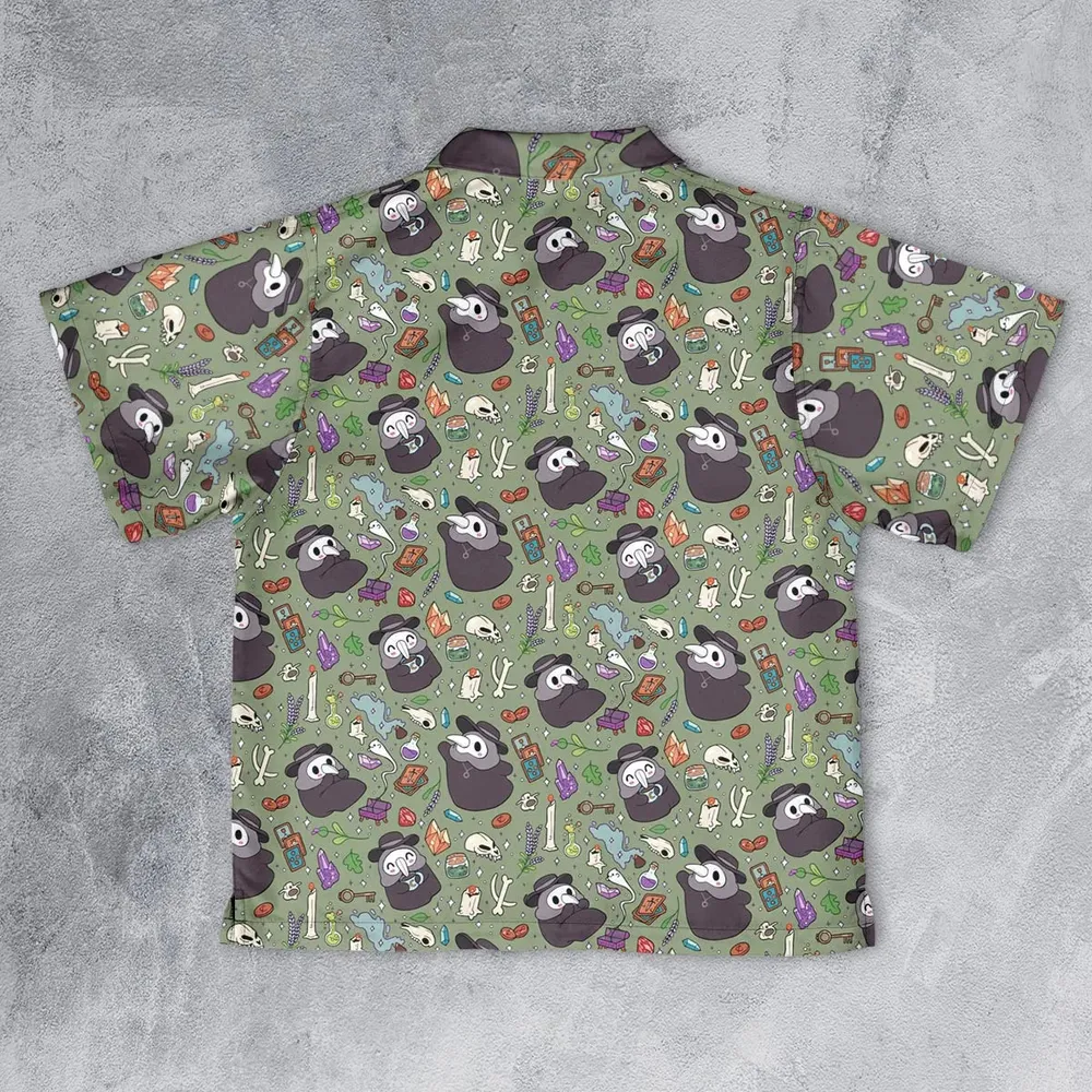 Plague Doctor Youth Hawaiian Shirt - 2