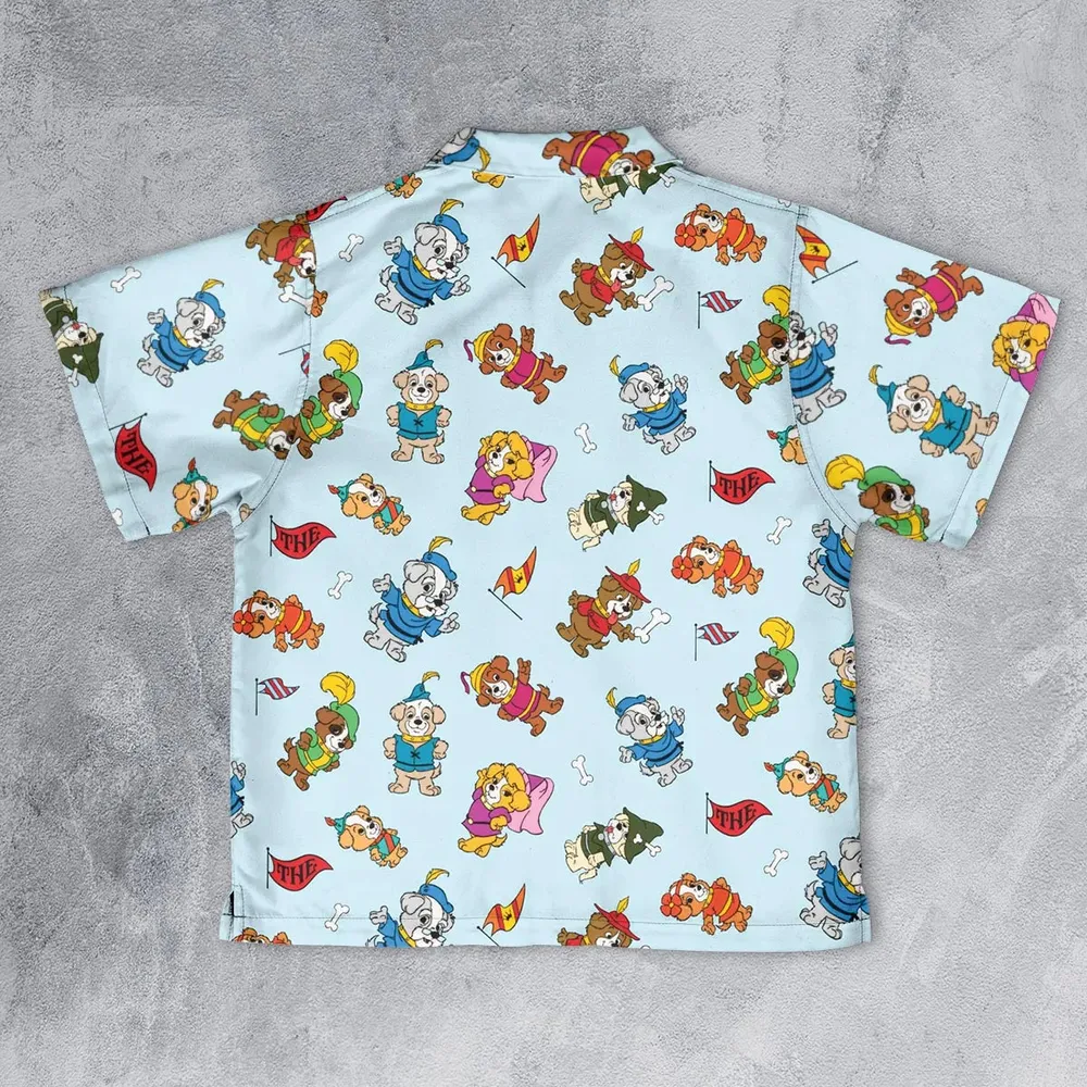 Pup Power The Biskitts Youth Hawaiian Shirt - 2