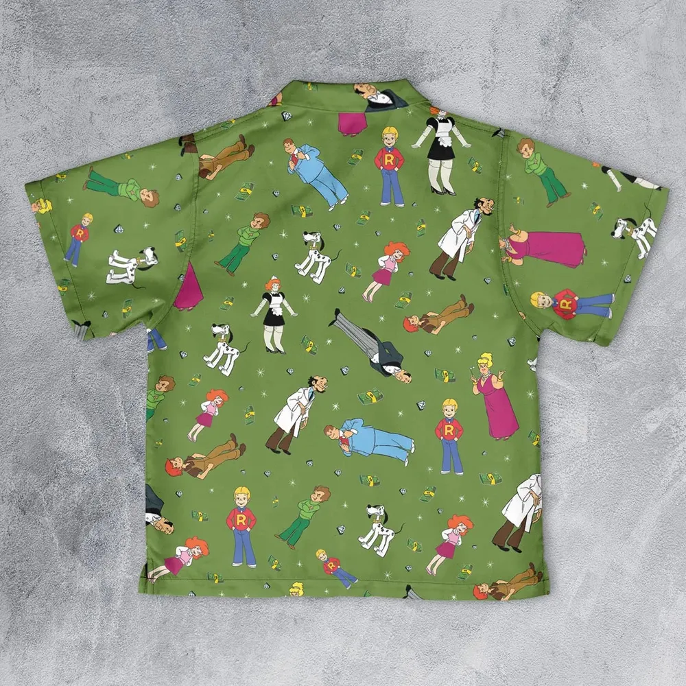 Money Comes To Me Easily Richie Rich Youth Hawaiian Shirt - 2
