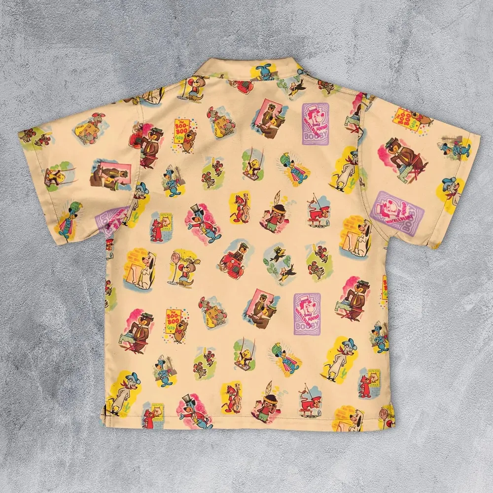 Huckleberry Hound Booby Youth Hawaiian Shirt - 2