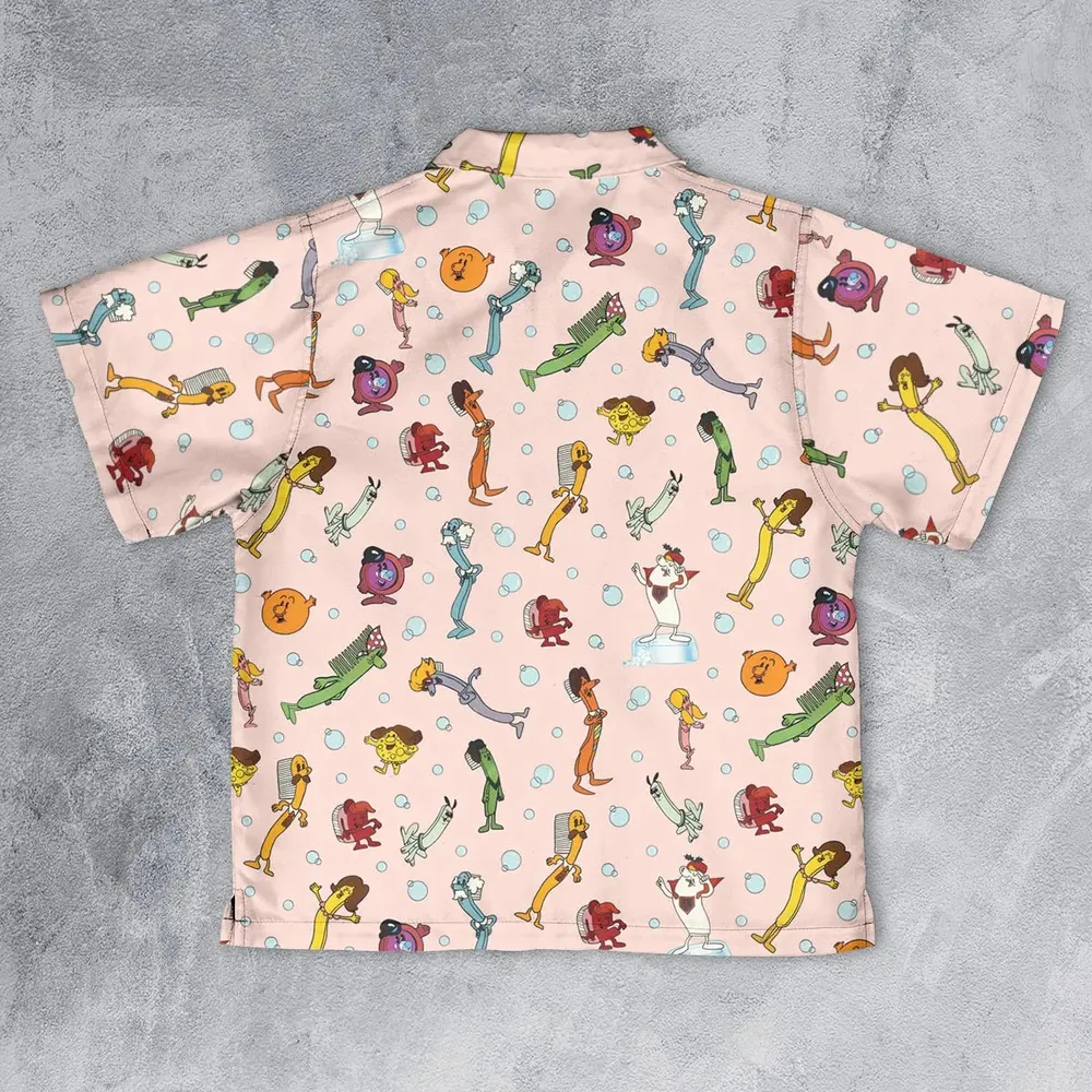 Brush Your Teeth Toothbrush Family Youth Hawaiian Shirt - 2