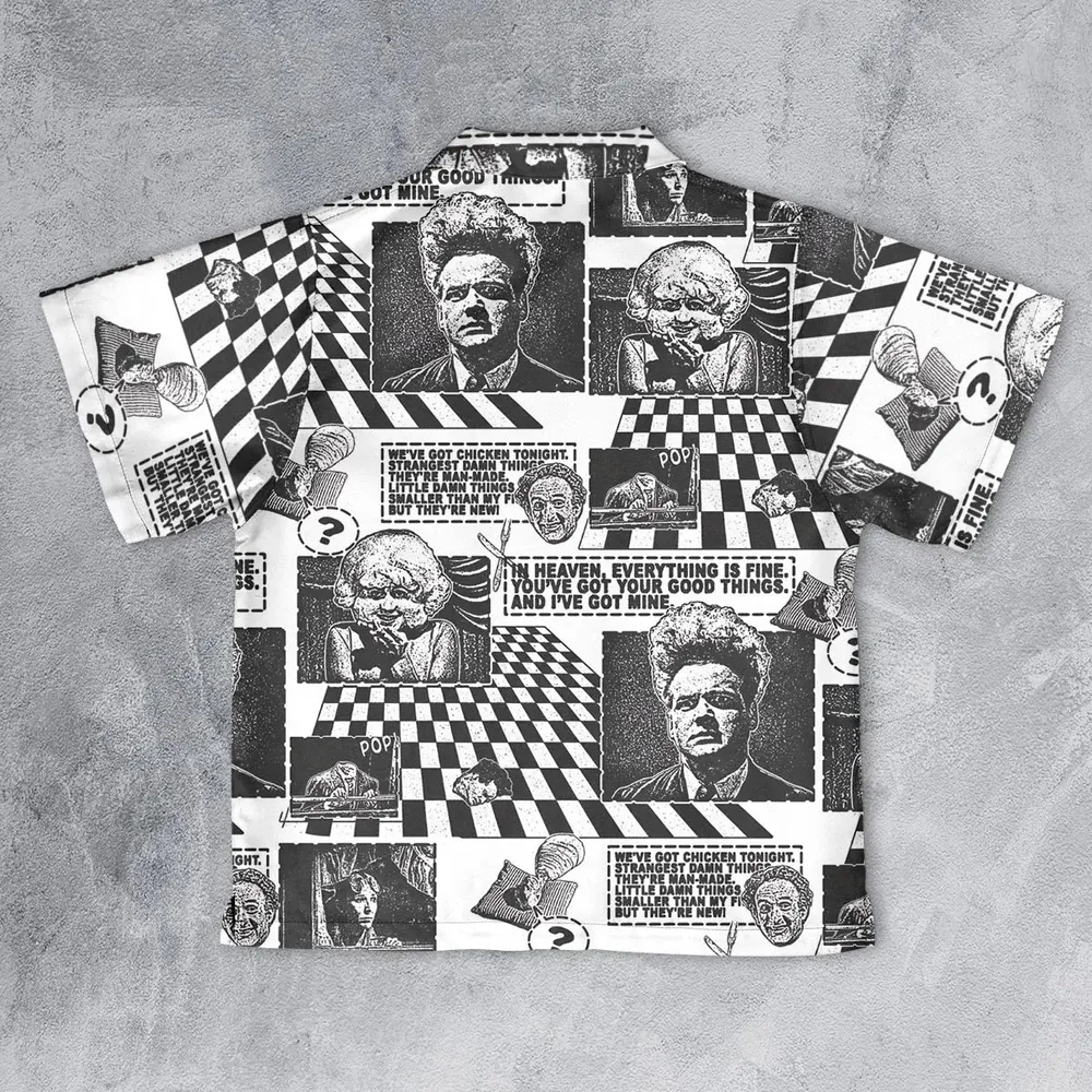 Surreal Disturbing Atmospheric A nightmare Eraserhead Youth Hawaiian Shirt - 2