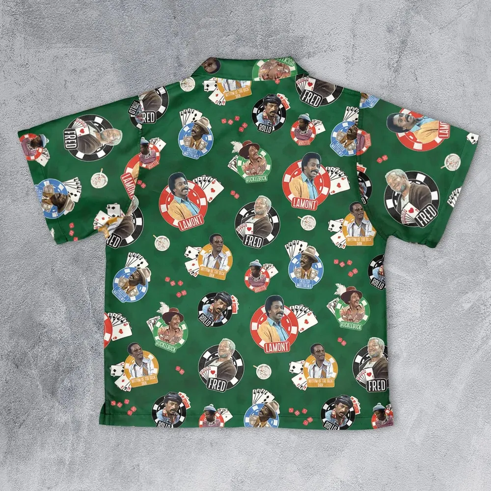 The Card Sharps Sanford and Son Youth Hawaiian Shirt - 2