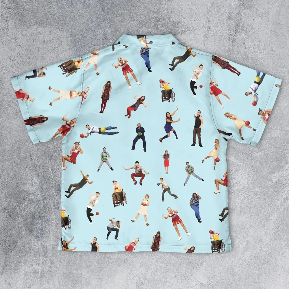 Team New Directions Glee Youth Hawaiian Shirt - 2