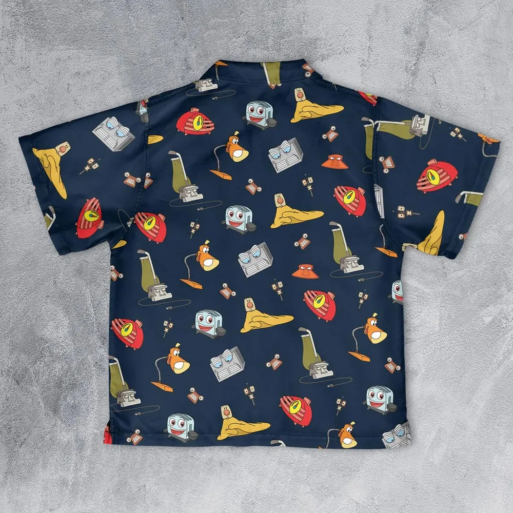 Brave Little Appliances The Brave Little Toaster Youth Hawaiian Shirt - 2