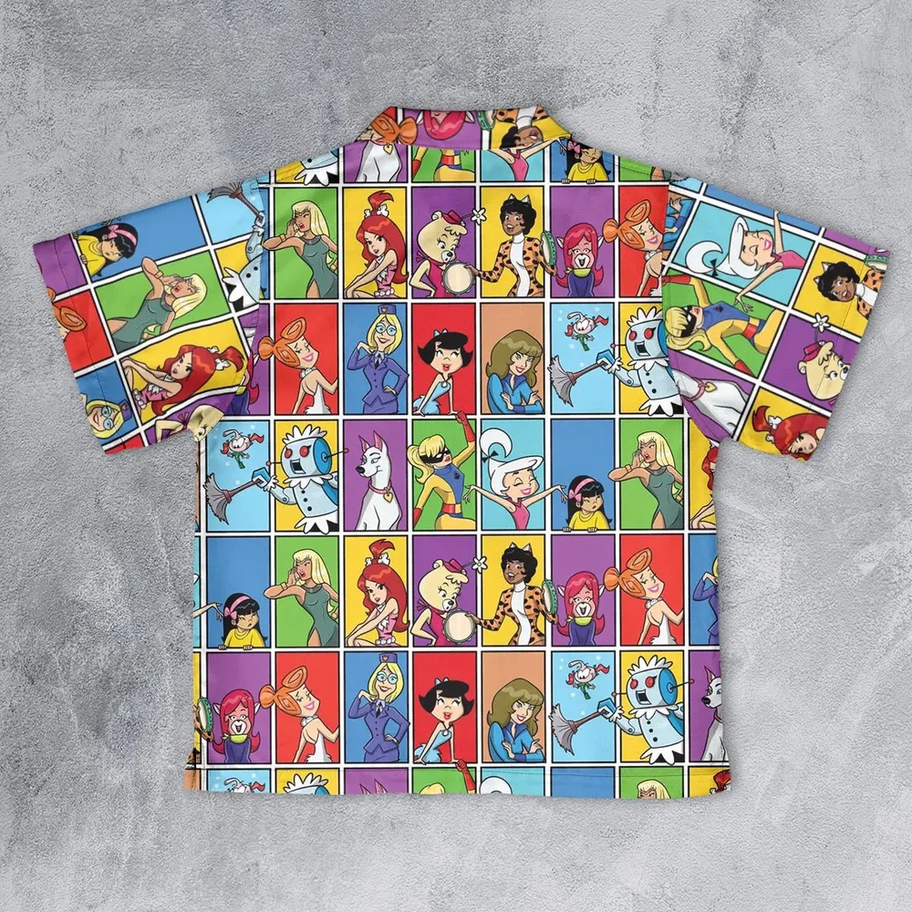 The women of Hanna Barbera Youth Hawaiian Shirt - 2