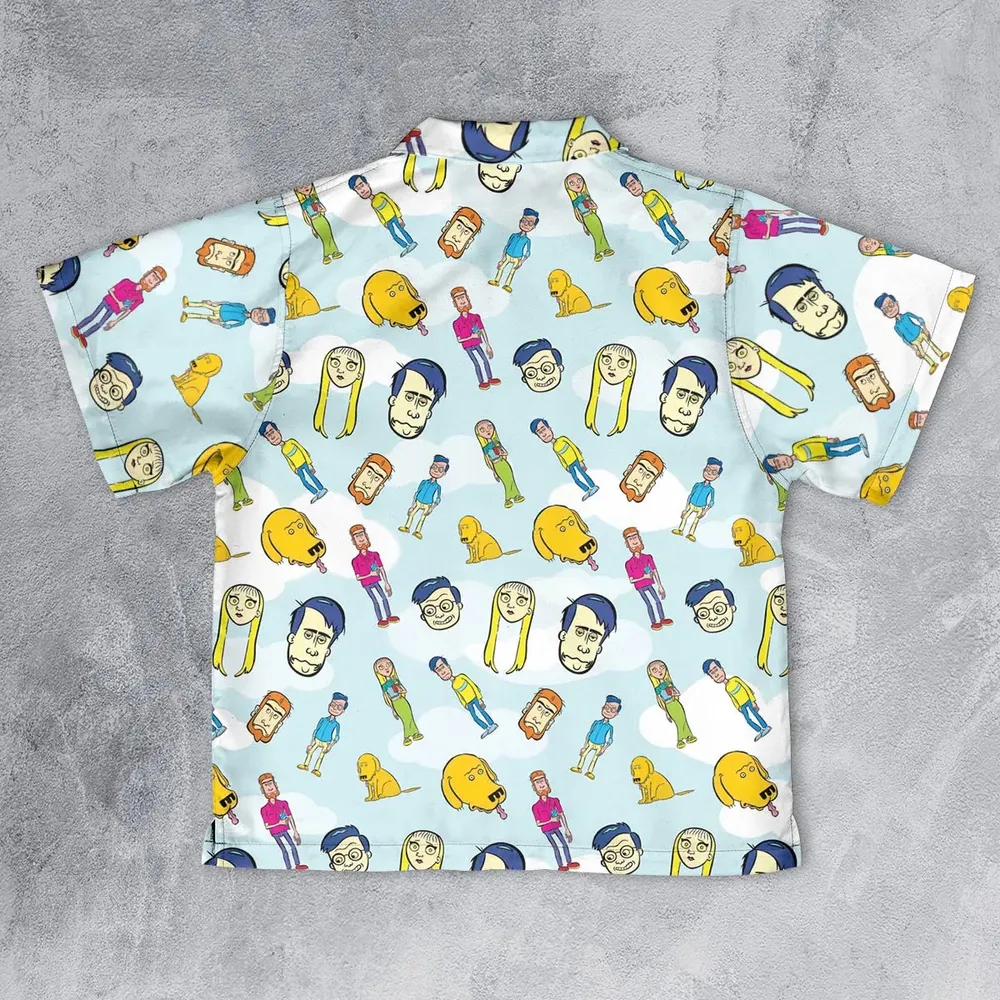 Mission Hill Characters Youth Hawaiian Shirt - 2