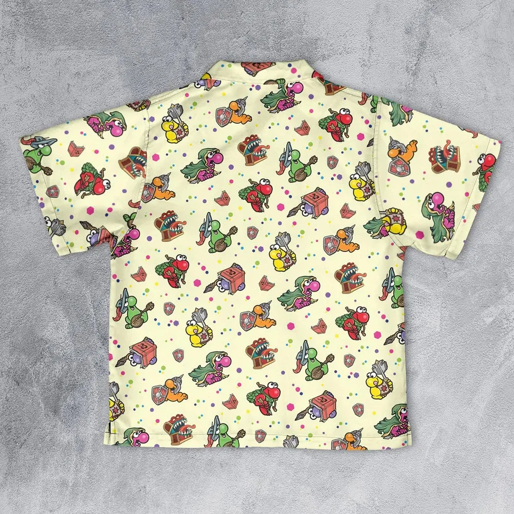 Nerd Candy DnD Youth Hawaiian Shirt - 2