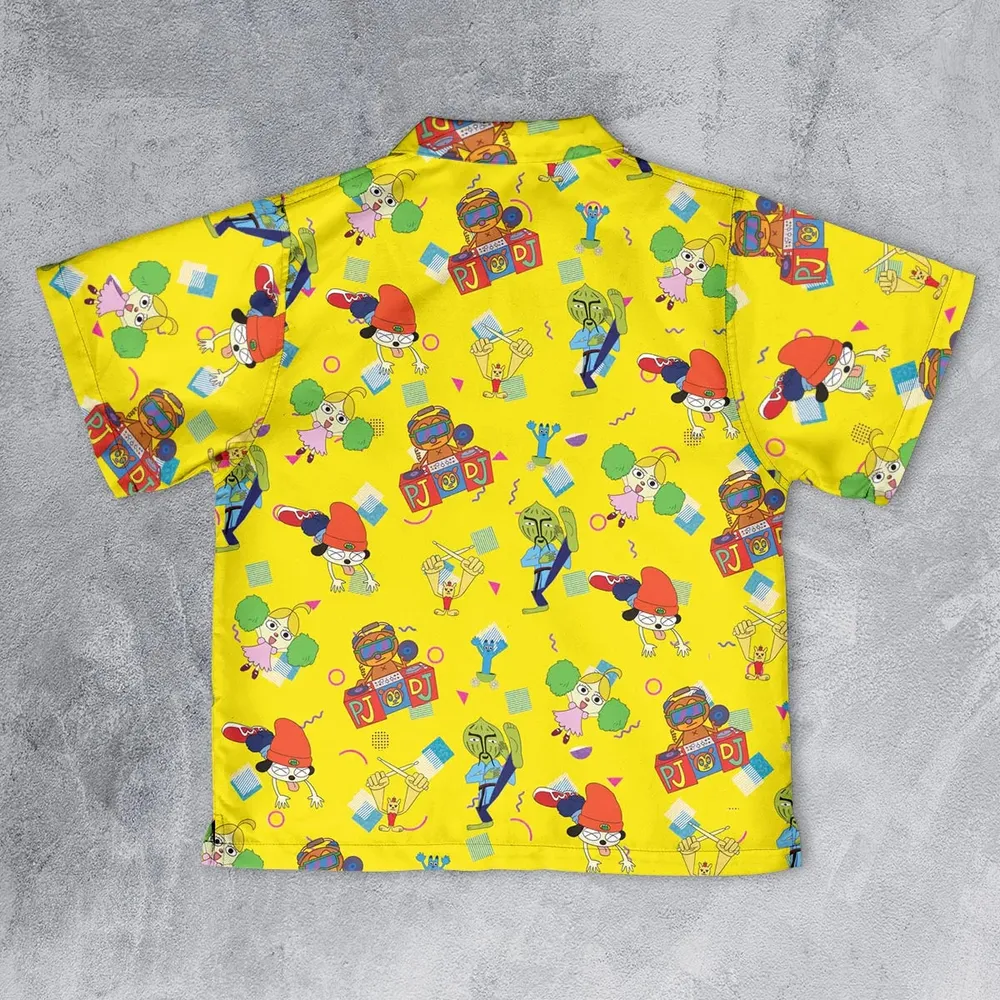 Parappa and Friends Youth Hawaiian Shirt - 2