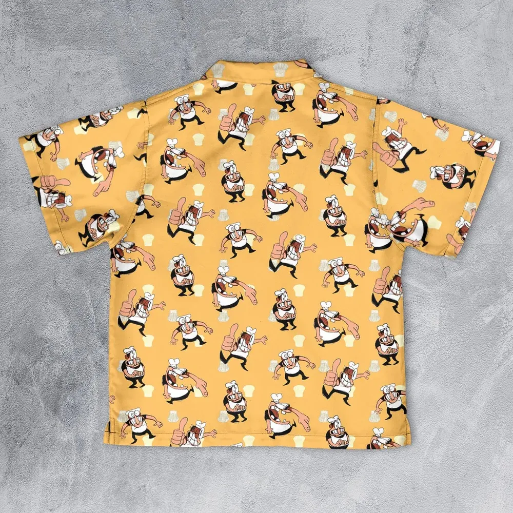 Peppino Sprites Pizza Tower Youth Hawaiian Shirt - 2