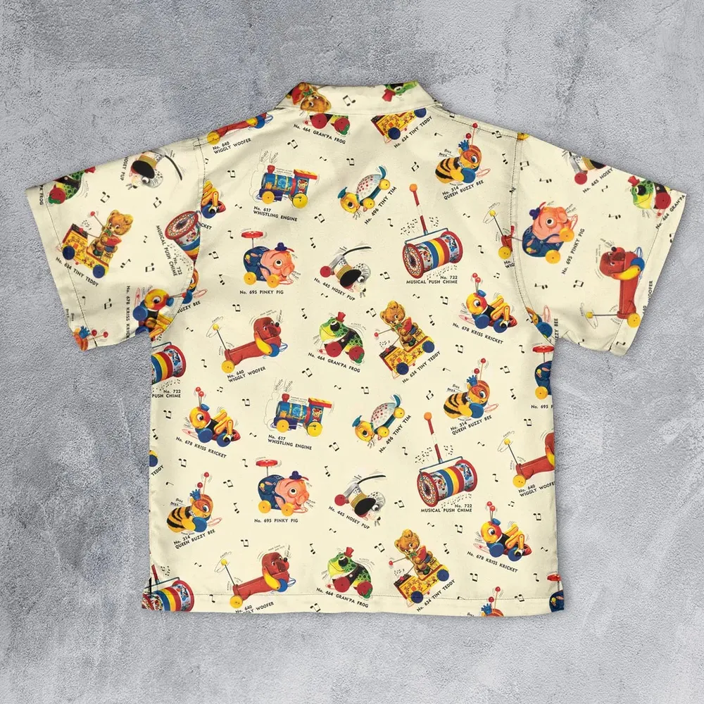 Vintage FP Toys Youth Hawaiian Shirt - 2