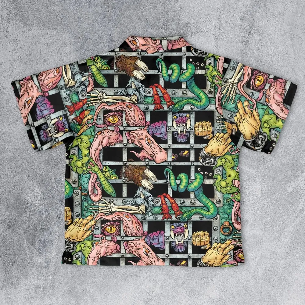 Castle Grayskull Dungeon He-man And The Masters Of The Universe Youth Hawaiian Shirt - 2