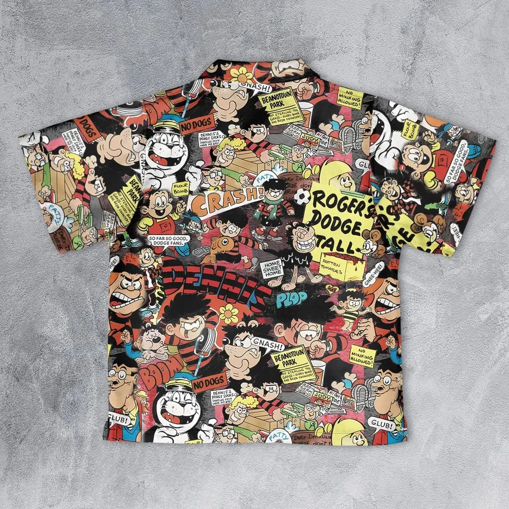 Retro Rebel Beano Youth Hawaiian Shirt - 2