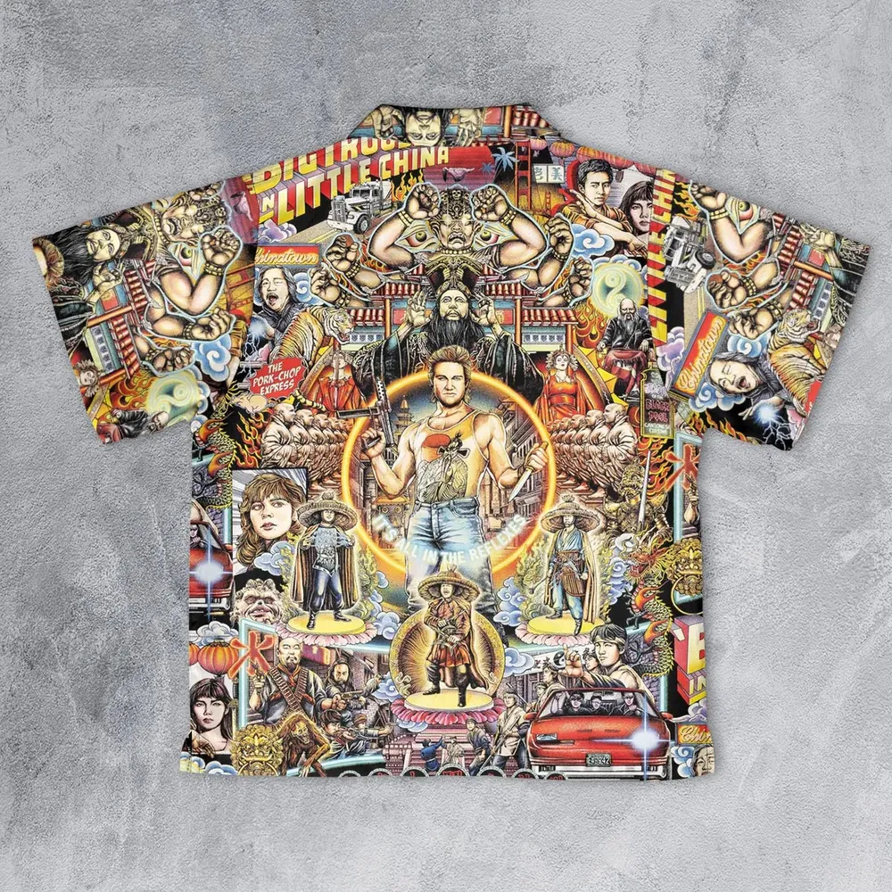 Big Trouble in Little China Youth Hawaiian Shirt - 2
