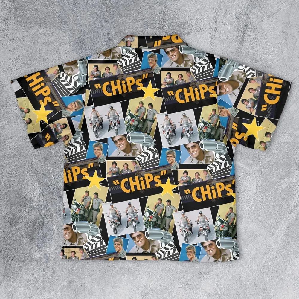 70s Flashback Chips Youth Hawaiian Shirt - 2