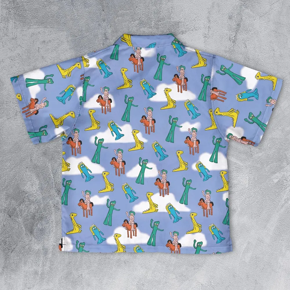 Gumby Characters Youth Hawaiian Shirt - 2