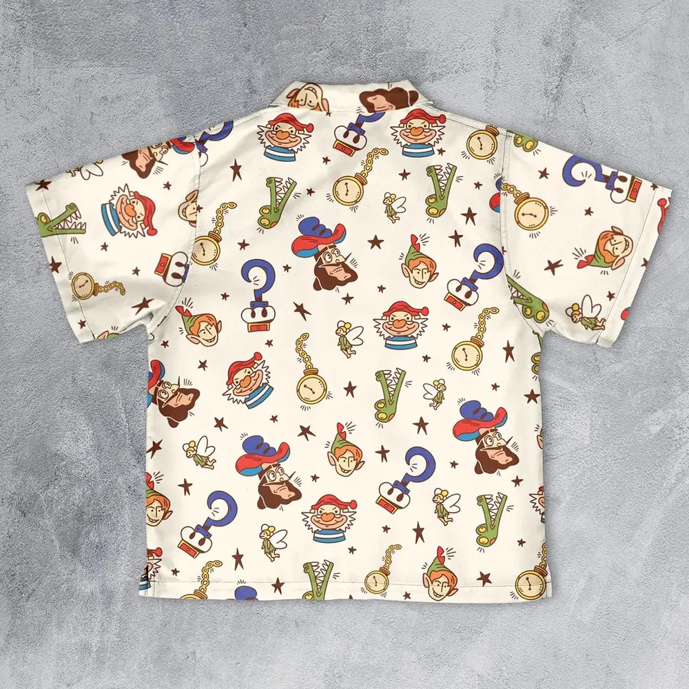 Fly With Pan Peter Pan Youth Hawaiian Shirt - 2