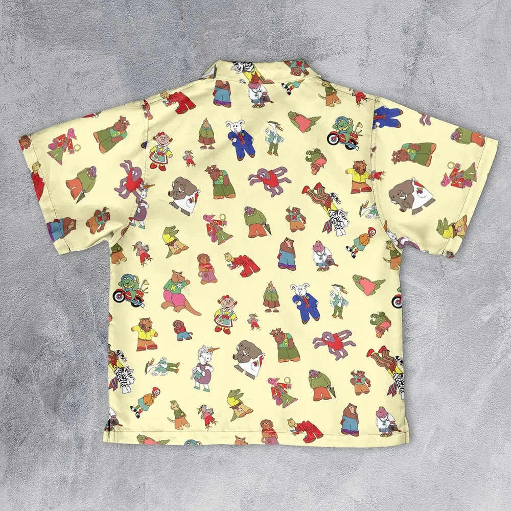 Sweet Pickles Characters Youth Hawaiian Shirt - 2