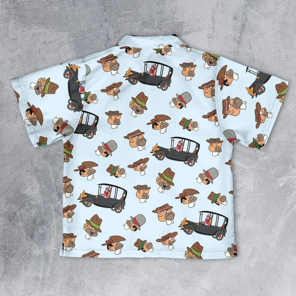 The Perils of Penelope Pitstop Youth Hawaiian Shirt - 2