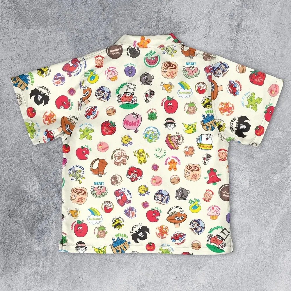 Vintage Trend Matte Scratch & Sniff Youth Hawaiian Shirt - 2