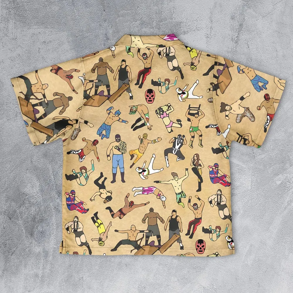 Lucha Undergound Youth Hawaiian Shirt - 2