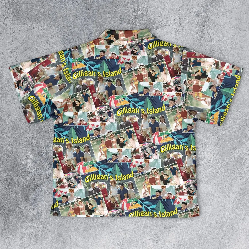 Island Time Gilligan's Island Youth Hawaiian Shirt - 2