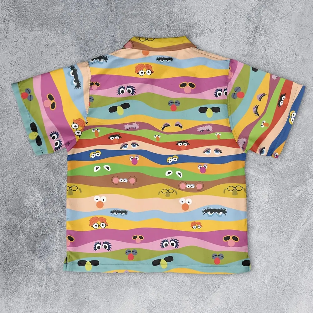 Eyes On Us The Muppet Show Youth Hawaiian Shirt - 2