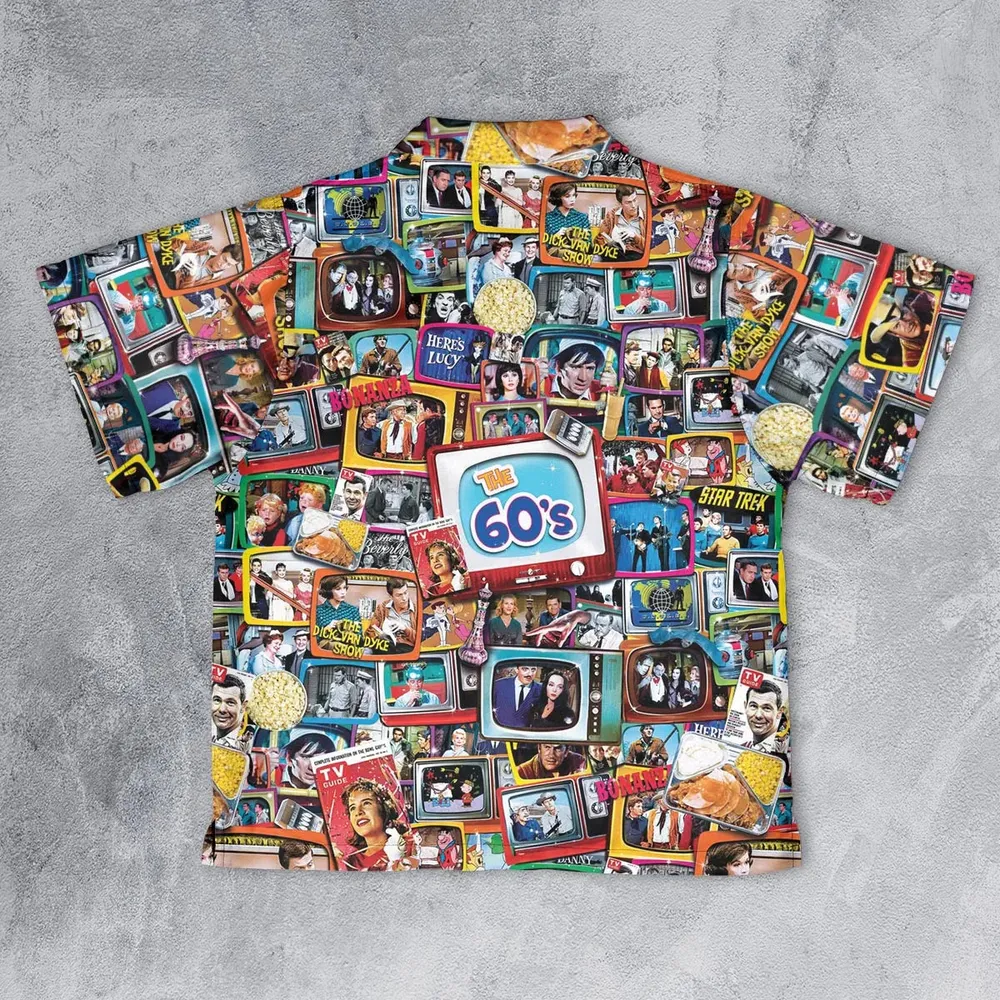 The 60s Classic TV Shows Youth Hawaiian Shirt - 2
