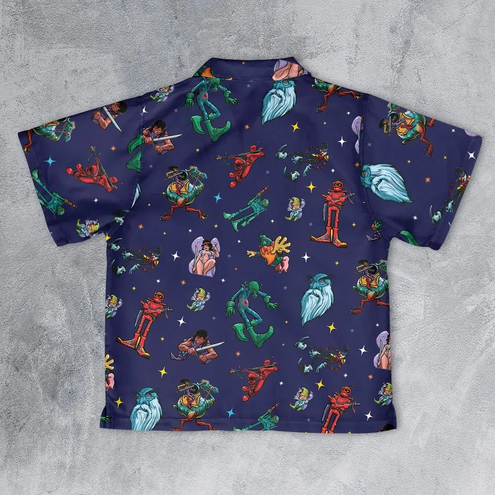 Wizard Characters Youth Hawaiian Shirt - 2
