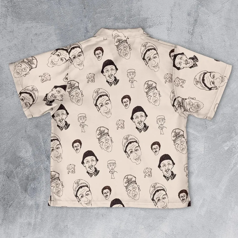 Retro Laughs Hogan's Heroes Youth Hawaiian Shirt - 2