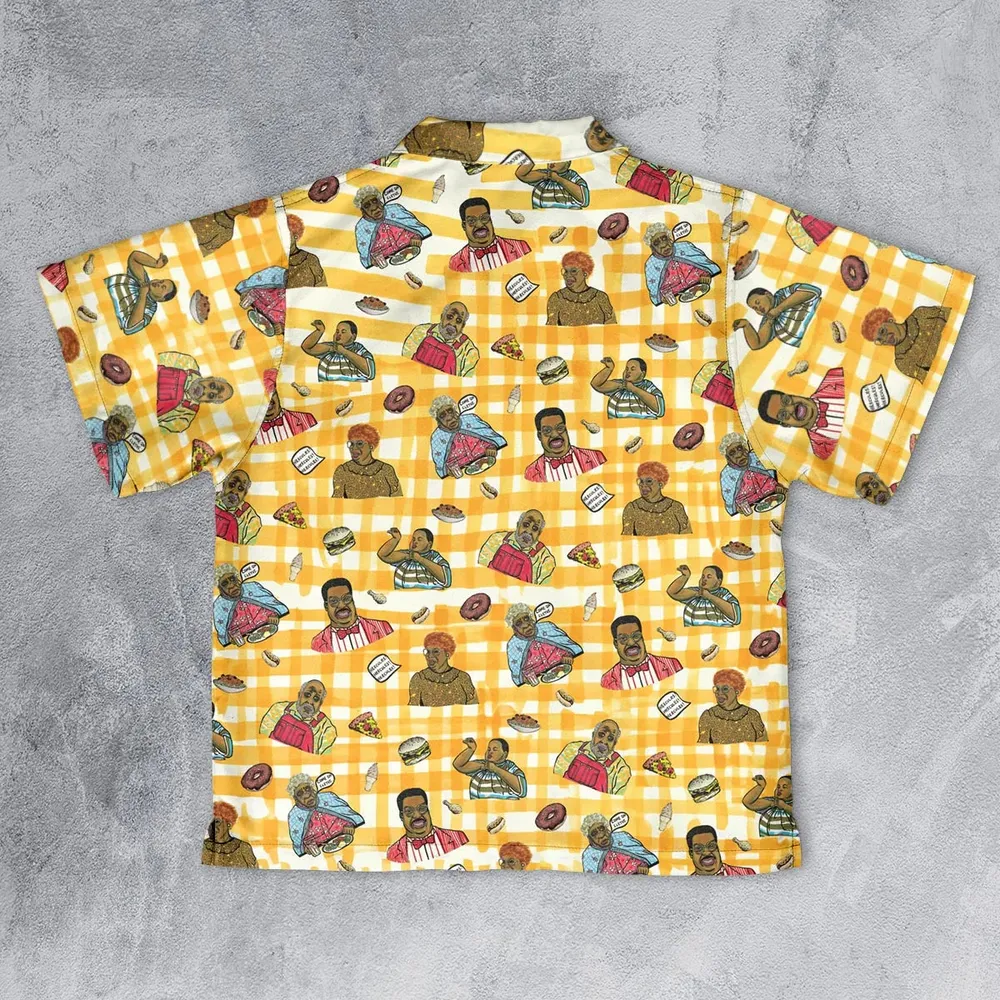 The Nutty Professor Characters Youth Hawaiian Shirt - 2