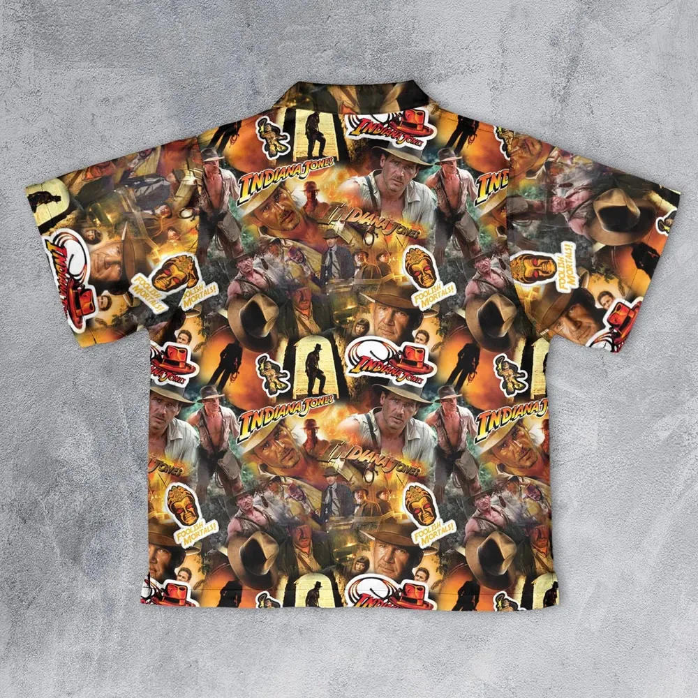 Indy Gear Indiana Jones Youth Hawaiian Shirt - 2
