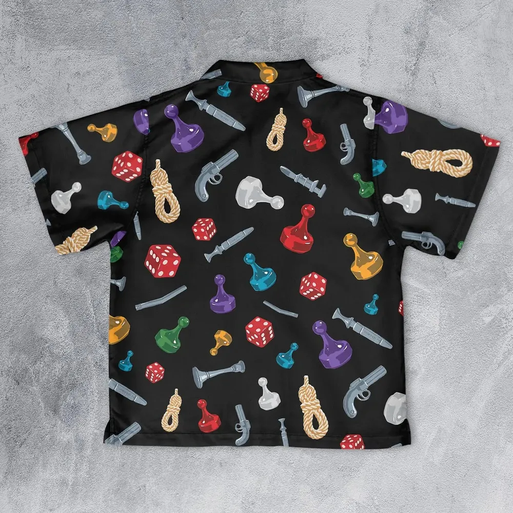 Clue in North America Youth Hawaiian Shirt - 2