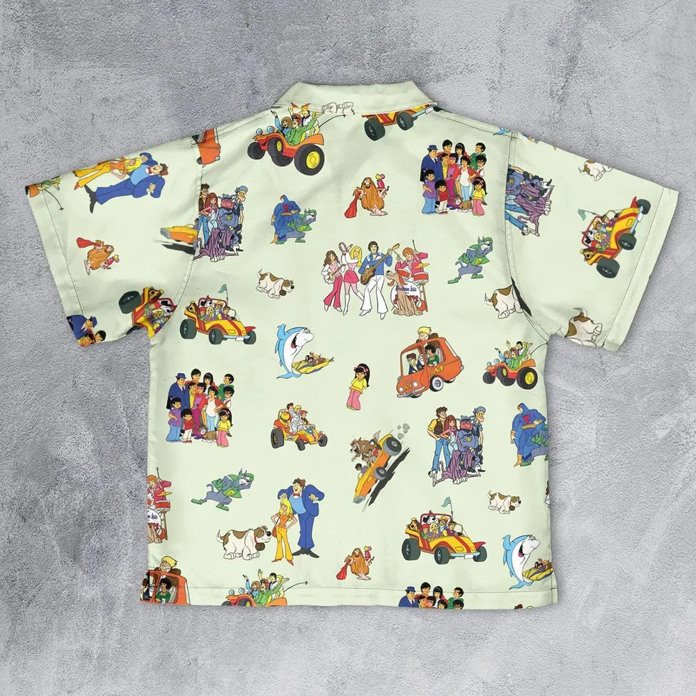 Scooby-Doo ripoffs Youth Hawaiian Shirt - 2