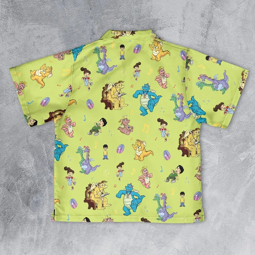 Dragontales Characters Youth Hawaiian Shirt - 2
