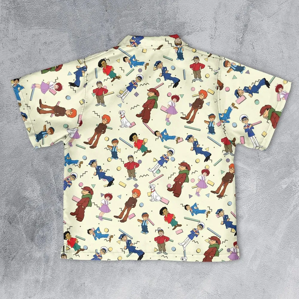 The Little Rascals Cartoon Characters Youth Hawaiian Shirt - 2