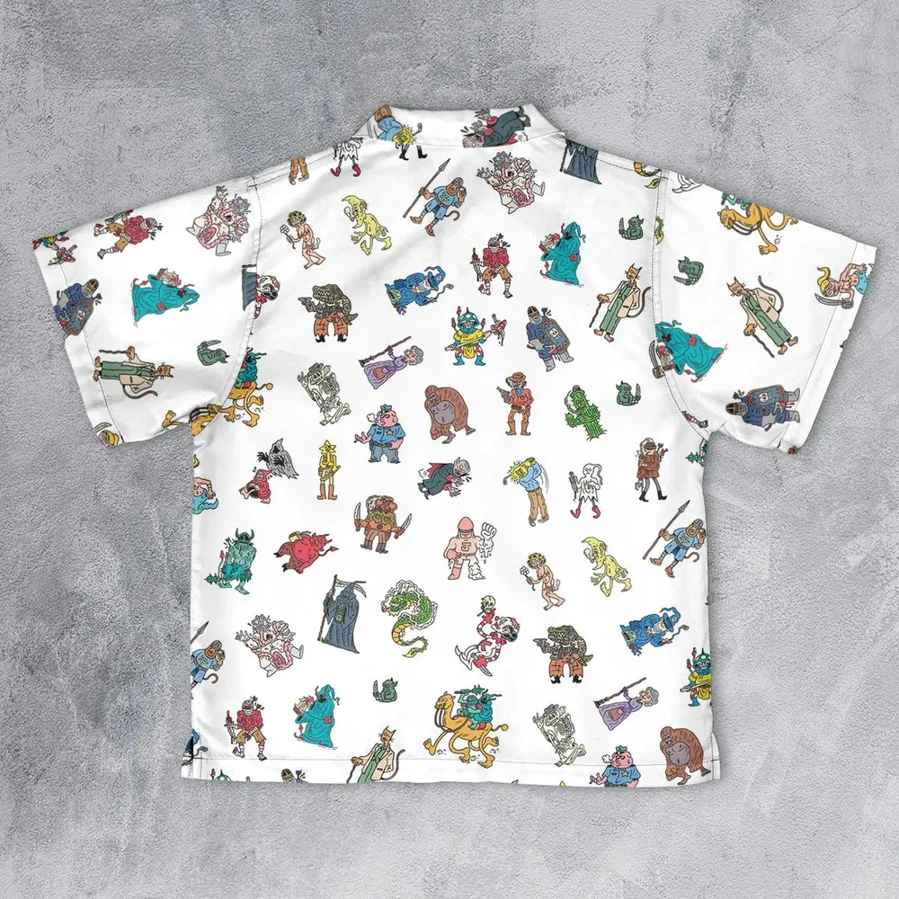 Characters Of Scumby Youth Hawaiian Shirt - 2