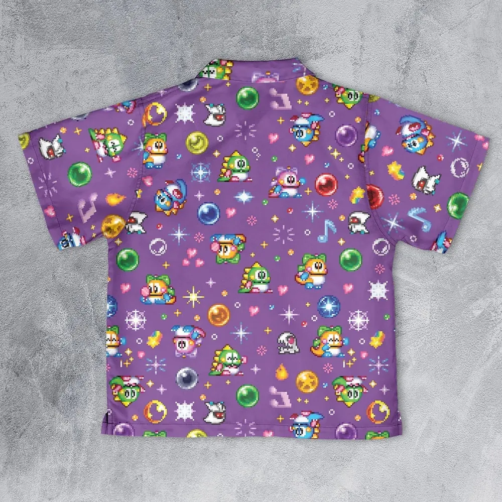 Bubble Bobble Classic Youth Hawaiian Shirt - 2