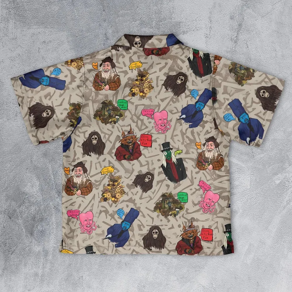 Look At Them Shine Mighty Boosh Youth Hawaiian Shirt - 2