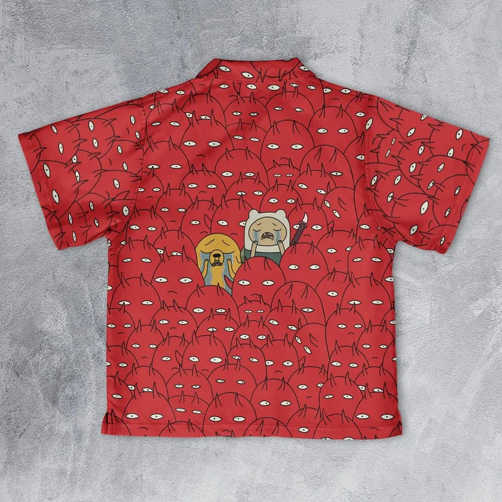 At Hell Adventure Time Youth Hawaiian Shirt - 2