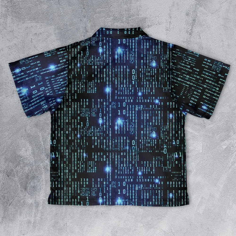 Binary Vibes Youth Hawaiian Shirt - 2