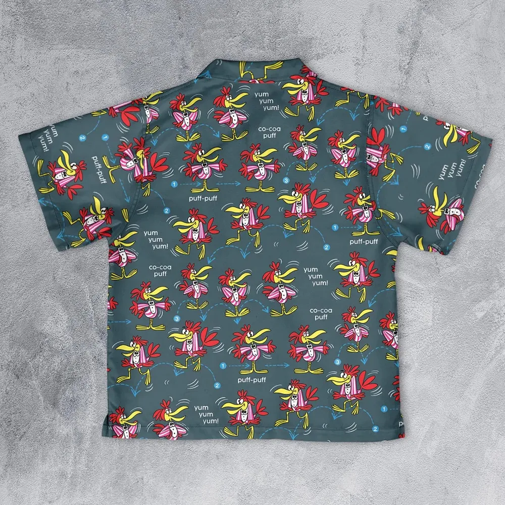 Do The Cuckoo Bird Stomp Youth Hawaiian Shirt - 2