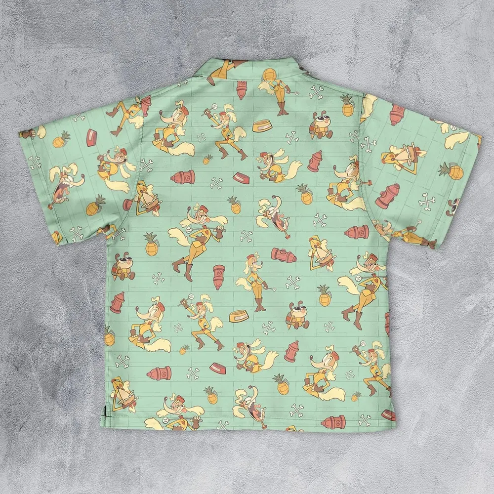 Sergeant O'Fera Cuphead Youth Hawaiian Shirt - 2