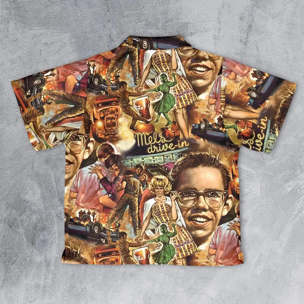 American Graffiti' cast on the movie Youth Hawaiian Shirt - 2