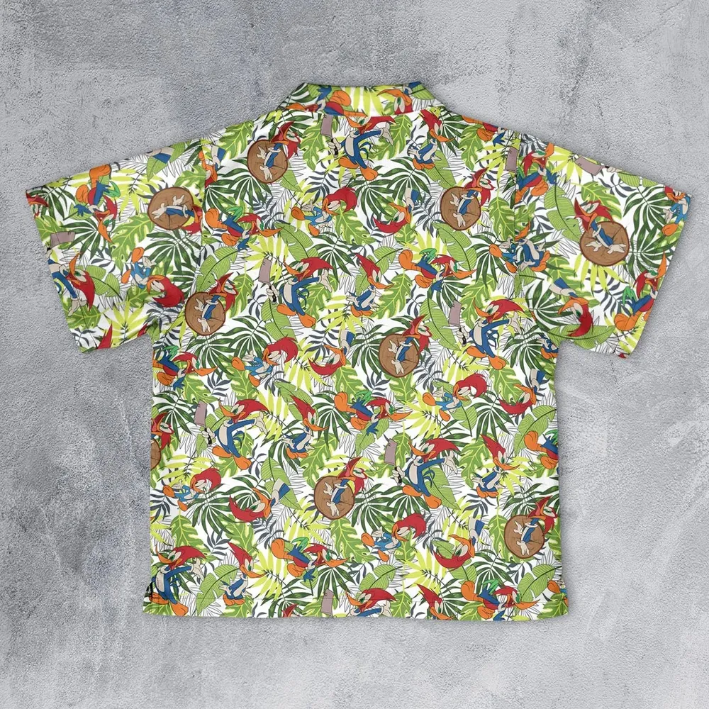The New Woody Woodpecker Show Youth Hawaiian Shirt - 2