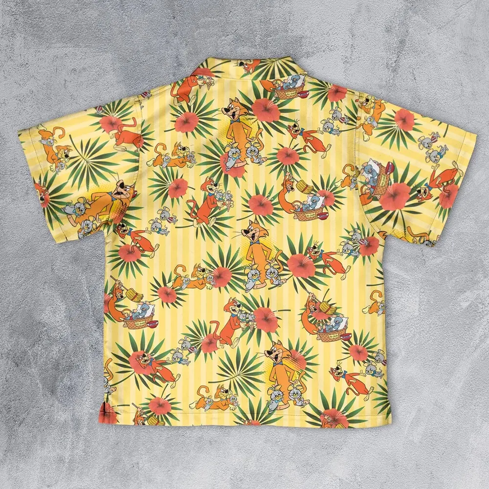 Pixie And Dixie And Mr. Jinks Youth Hawaiian Shirt - 2